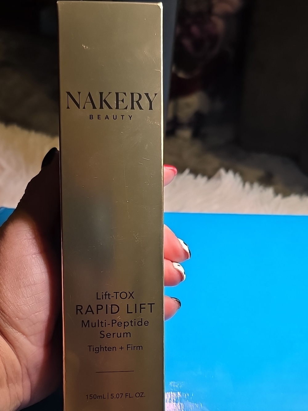 Nakery Beauty Lift-TOX Rapid Lift Multi-Peptide Serum — Gold